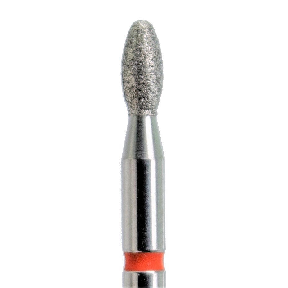 Bit/ Capat Freza Diamantat Picatura Rosu 2.3/5mm KMIZ