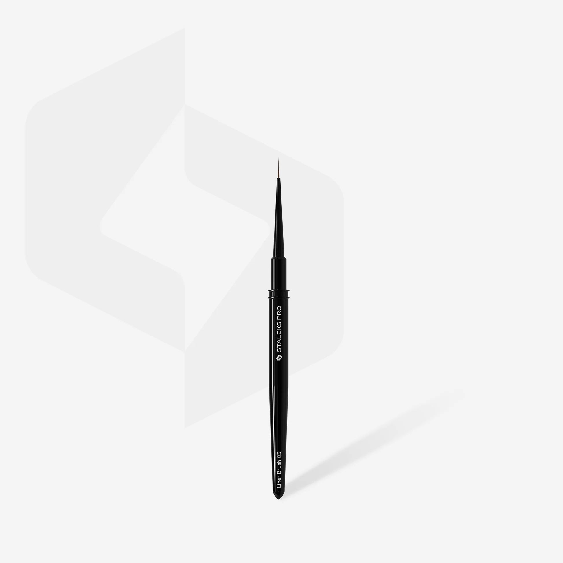 Pensulă-liner Staleks NBE-03, lățime 0.9 mm/lungime 10 mm - imagine 2