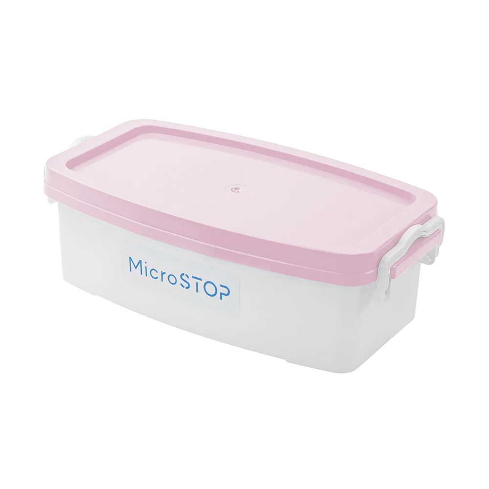 Cutie pentru dezinfectare instrumentar  MicroSTOP 3L Roz